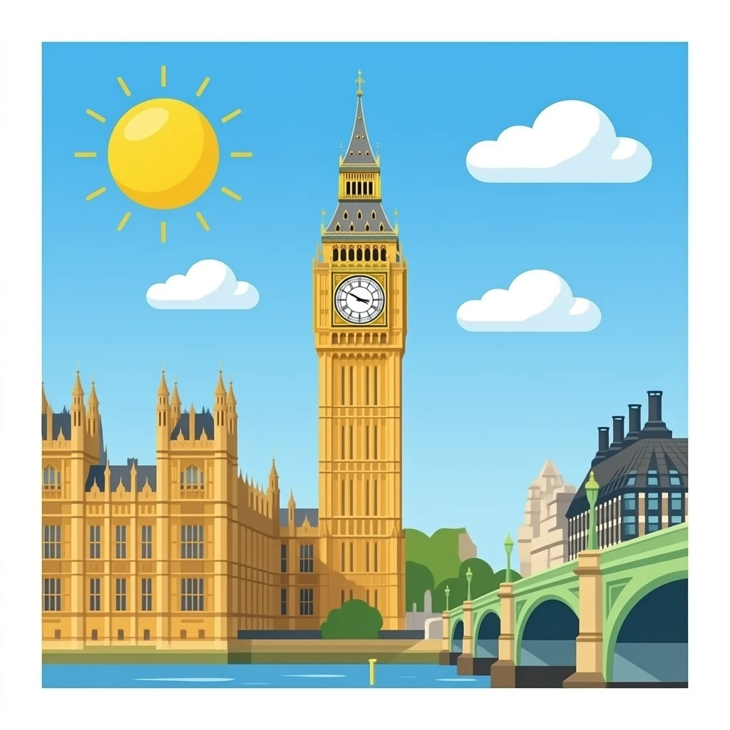 Big ben emoji