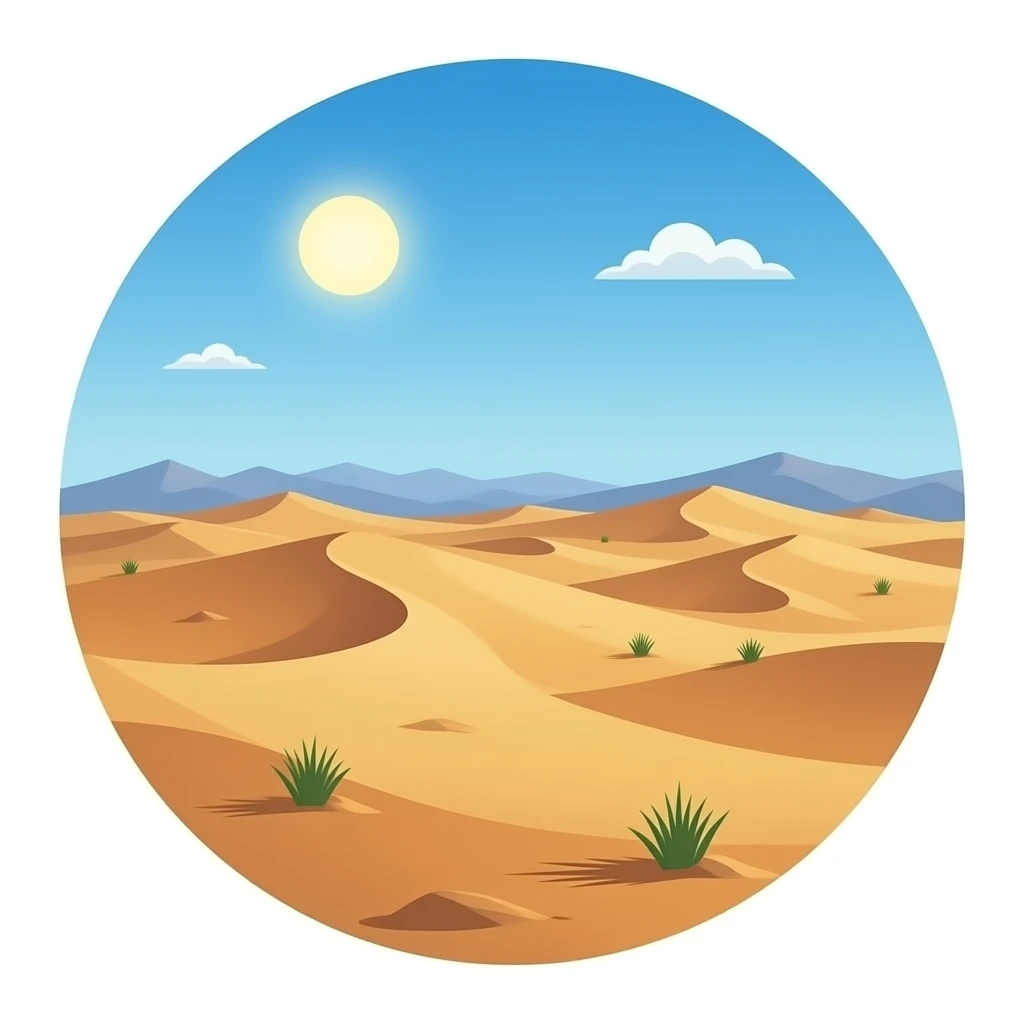 desert circle emoji