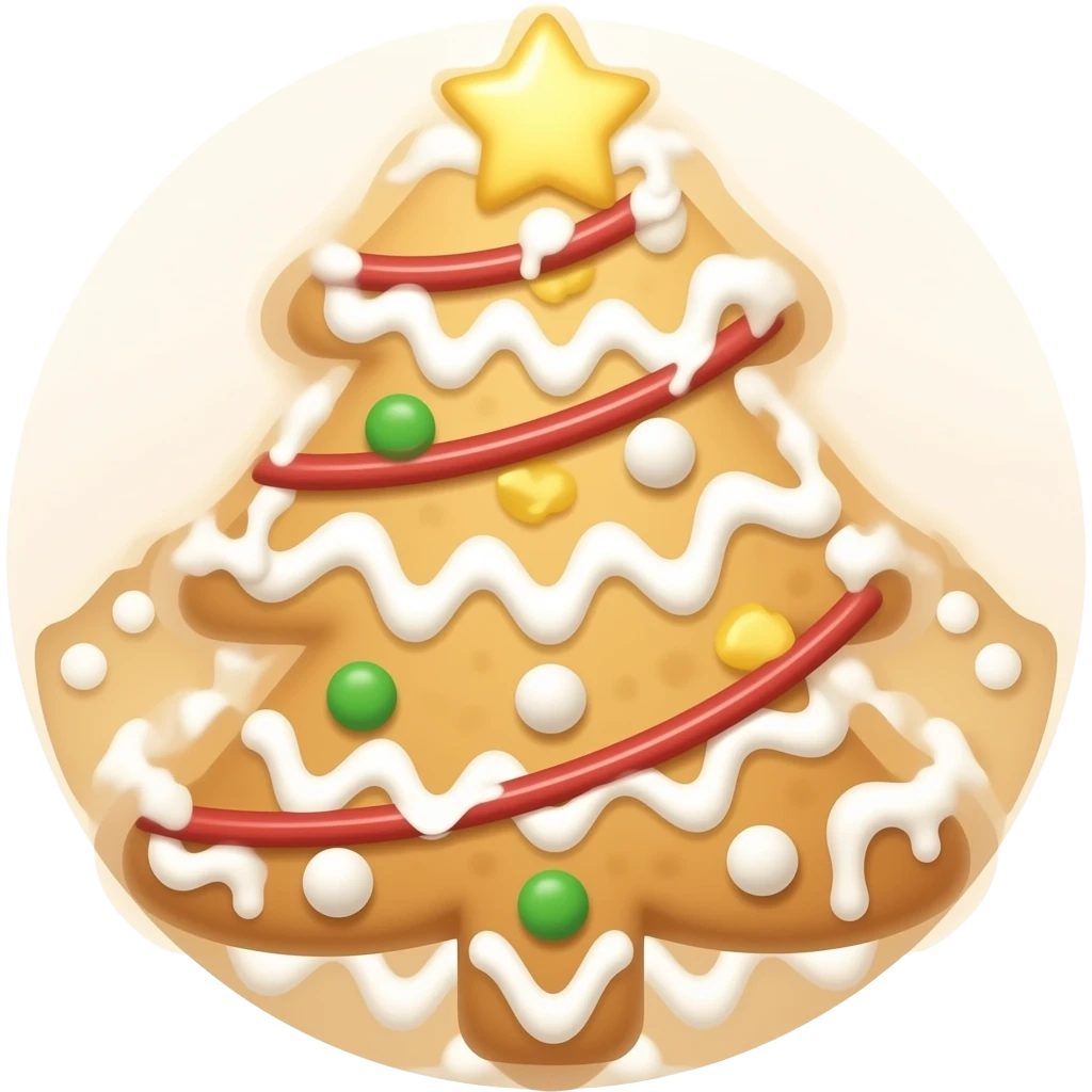 christmas cookie emoji