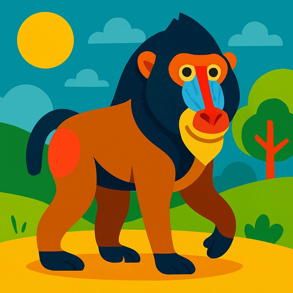 Baboon emoji