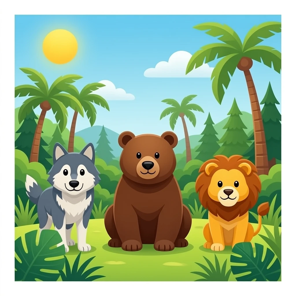 Jungle🐺🐻🦁 emoji