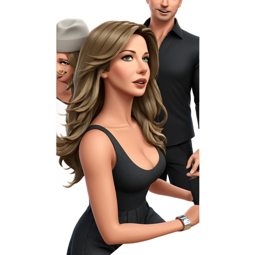 couple in stylish attire emoji