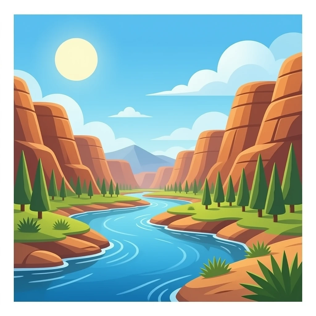 Water Canyon emoji