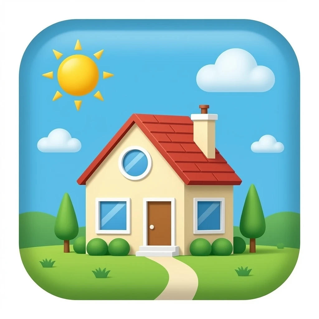 villa icon emoji