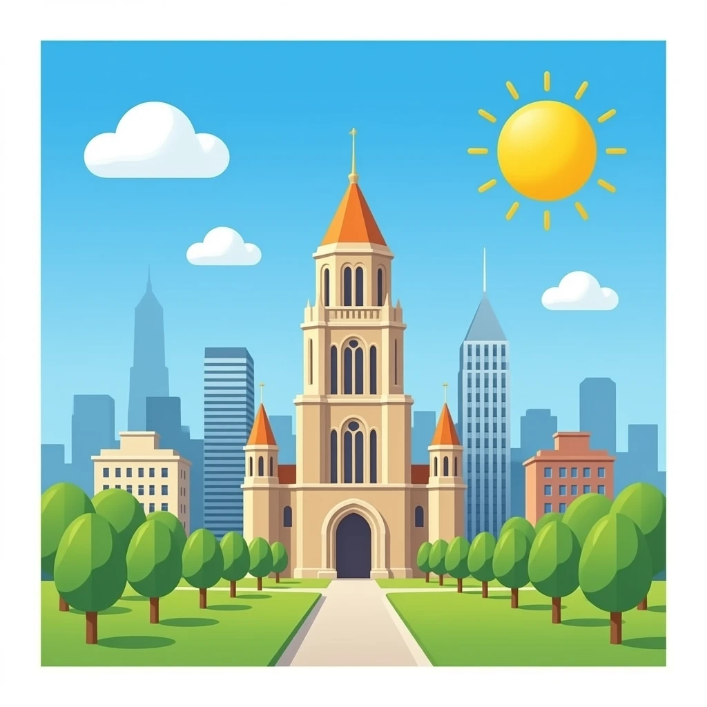 Tower  city emoji