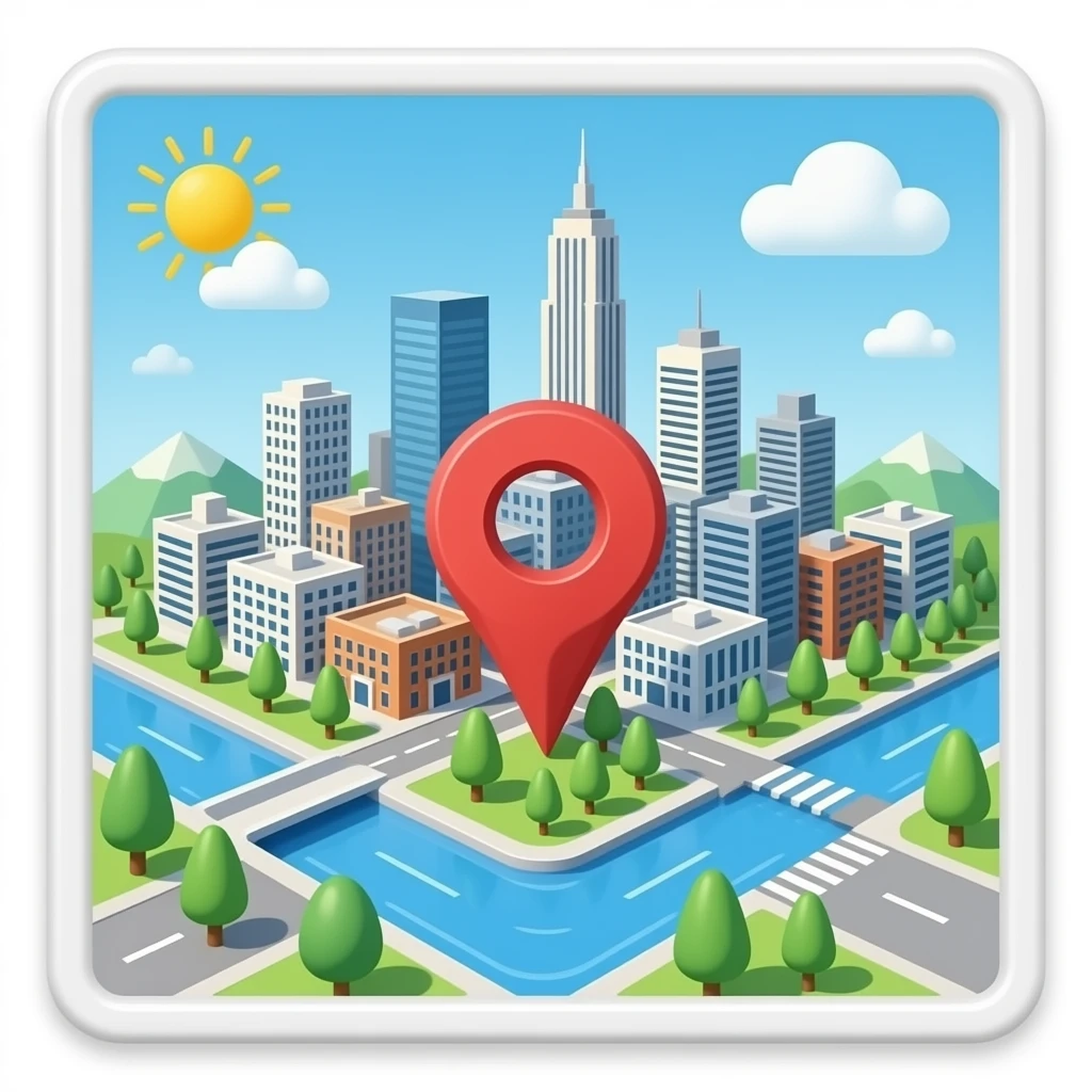 Google maps emoji