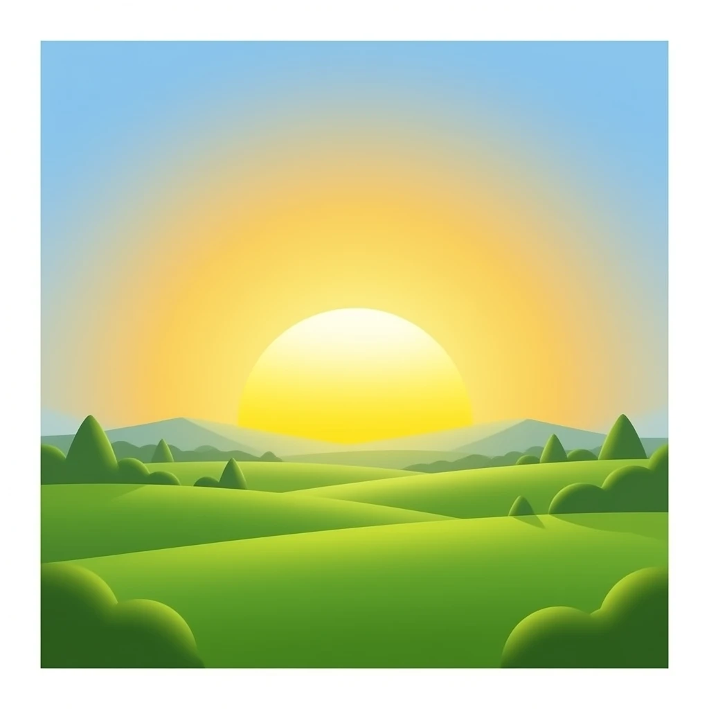 Sunrise wallpaper emoji