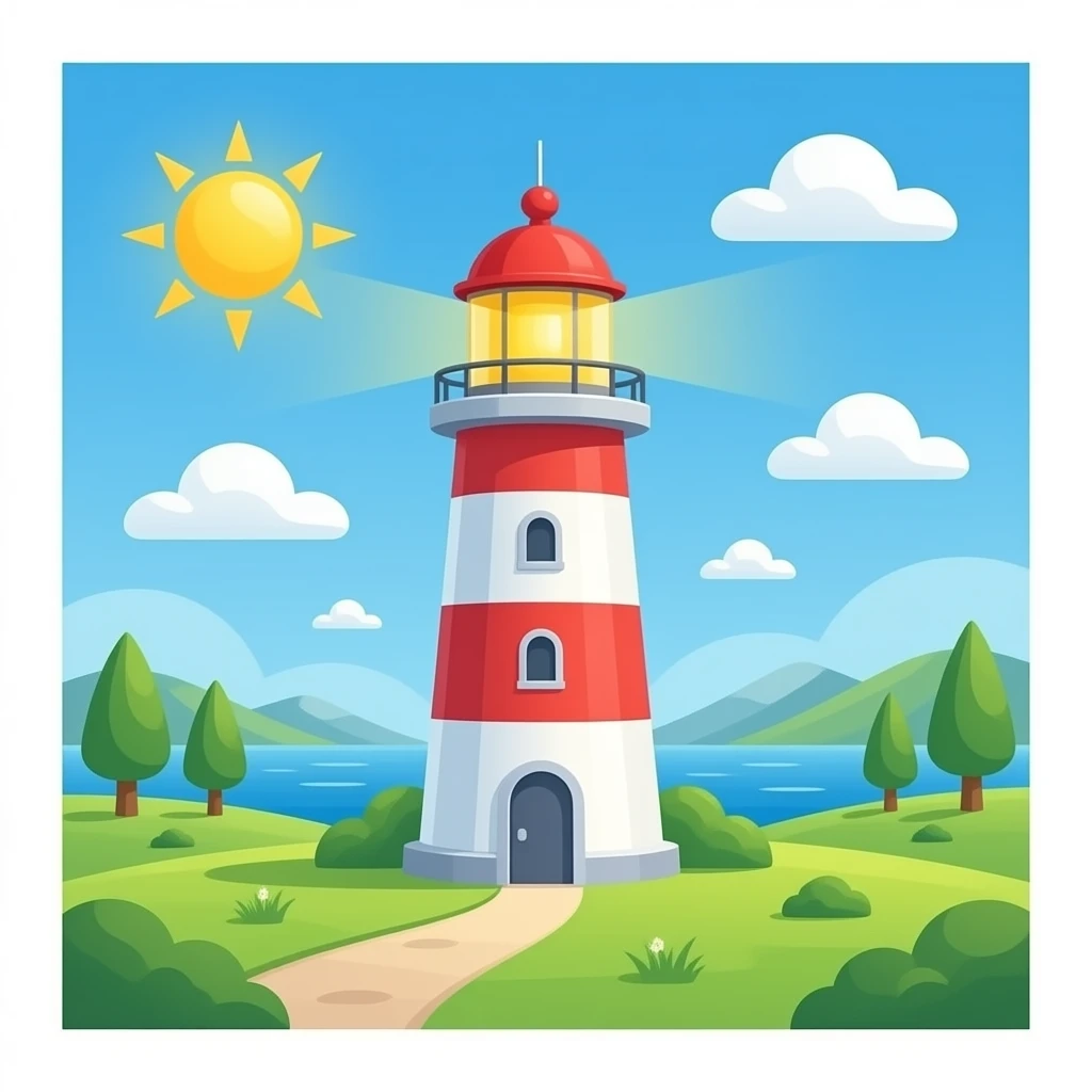 antic lighthouse emoji
