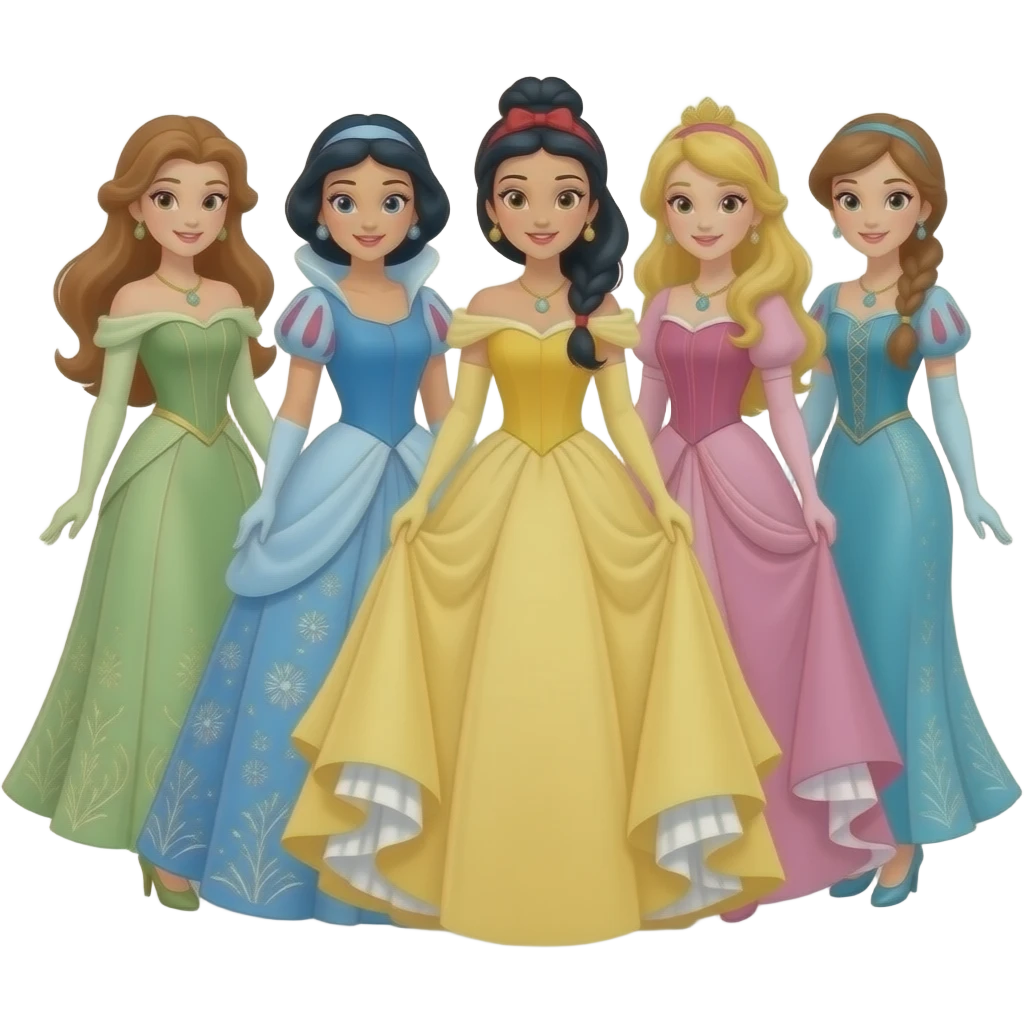 disney princesses emoji