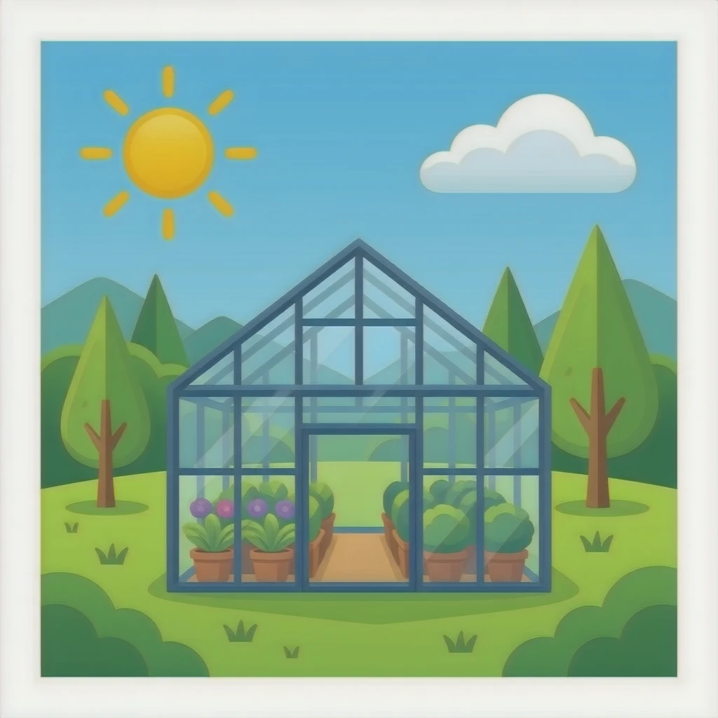 greenhouse emoji