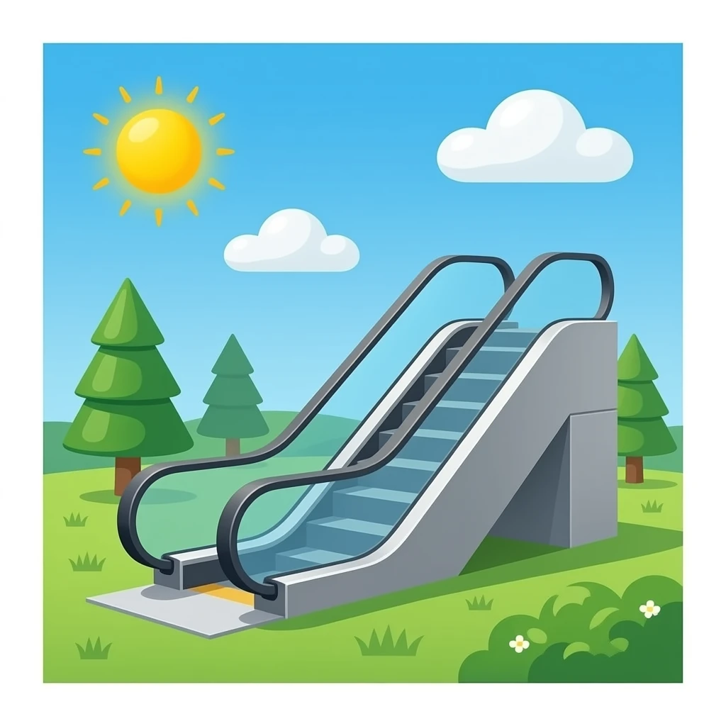 Escalator emoji