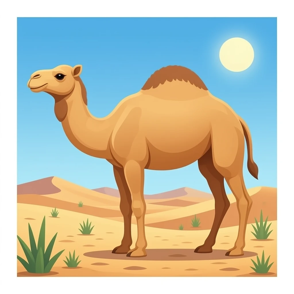 🏜️🐪 emoji