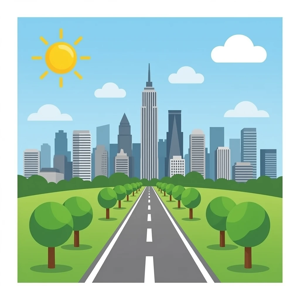 ciudad simple emoji