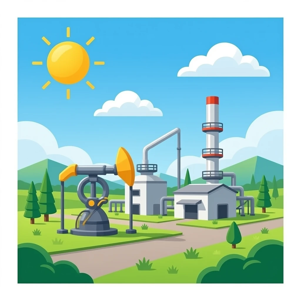 Нефтедобывающий завод emoji
