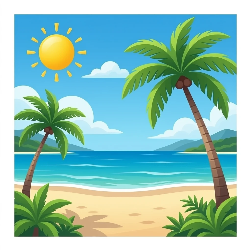maceio beach emoji