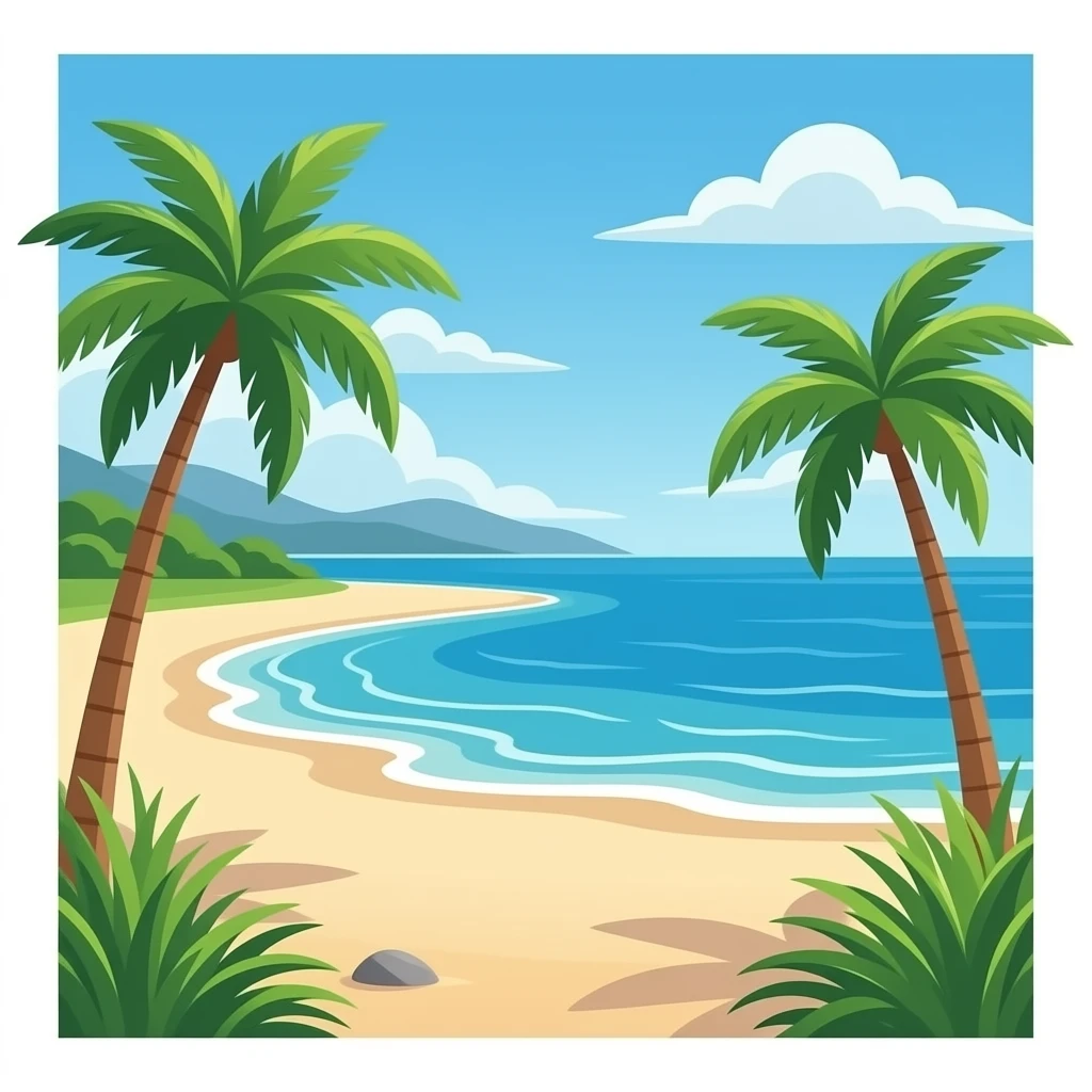 BEACH SHORE emoji