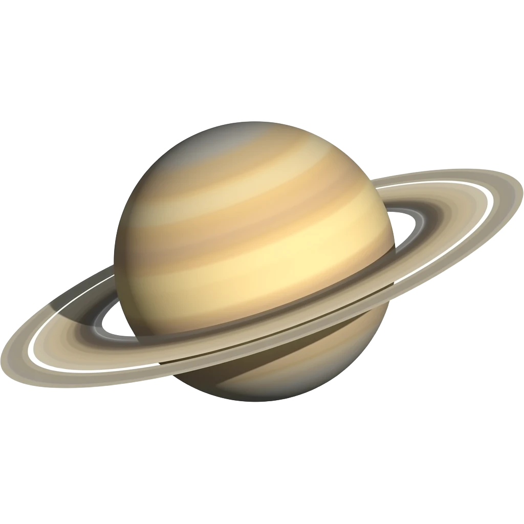 only saturn emoji