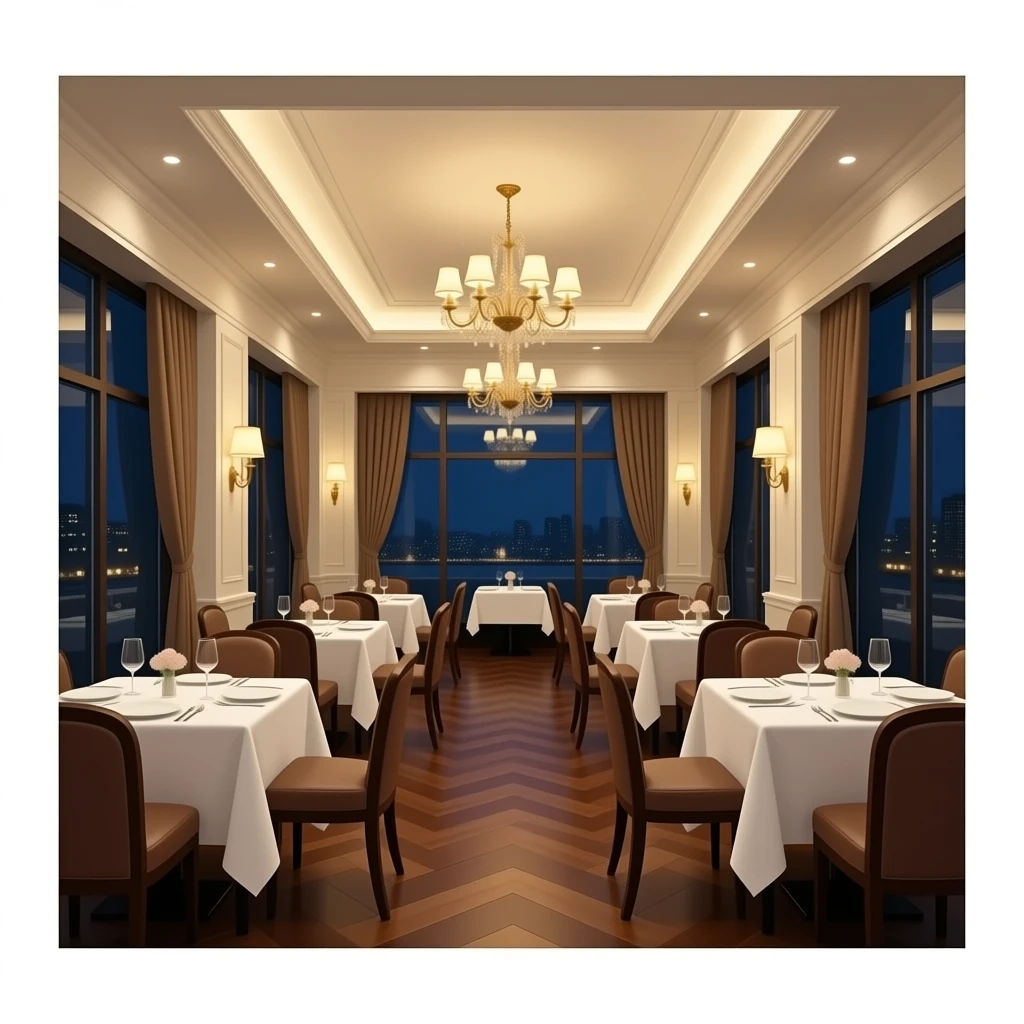 Expensive restaurant emoji