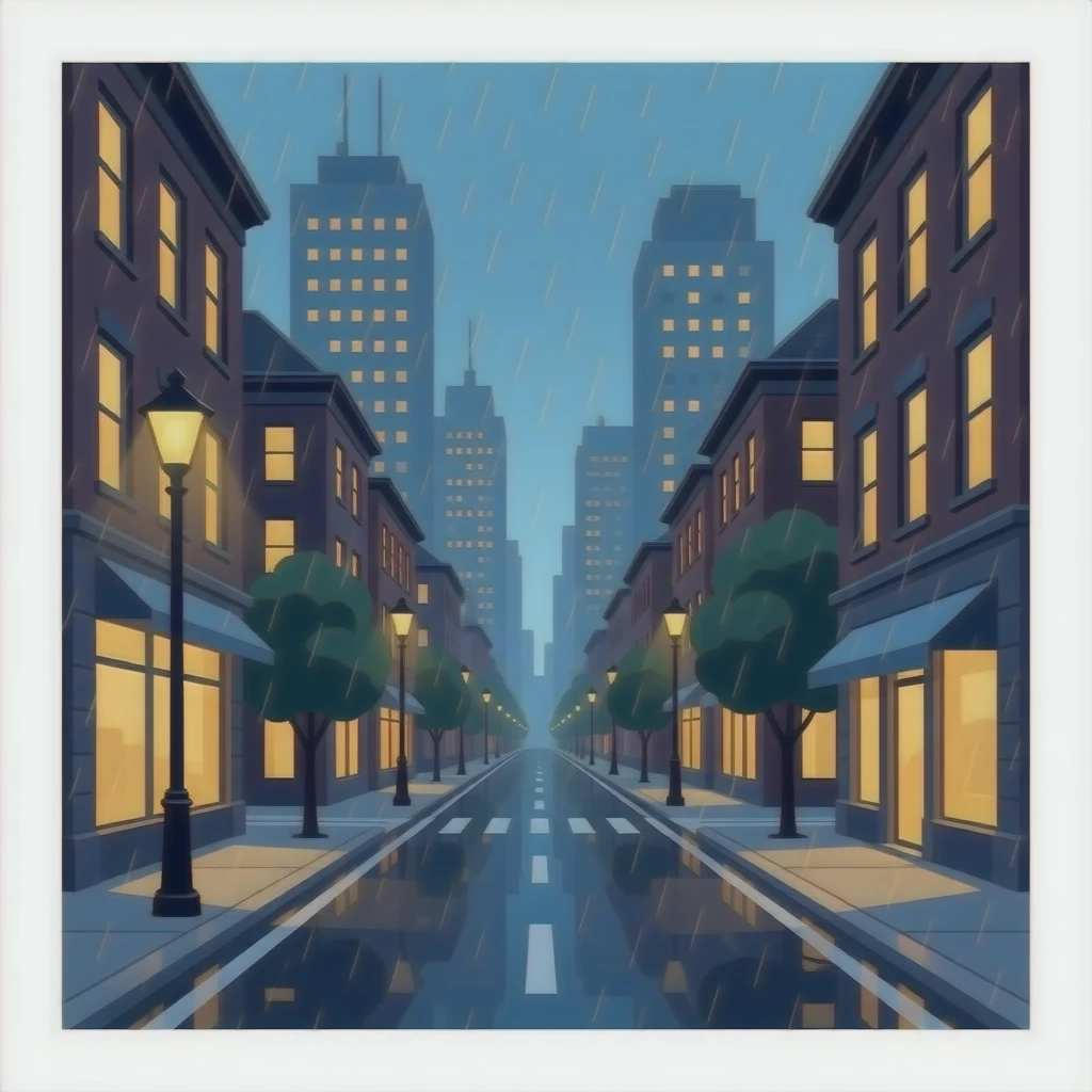 Rain emoji