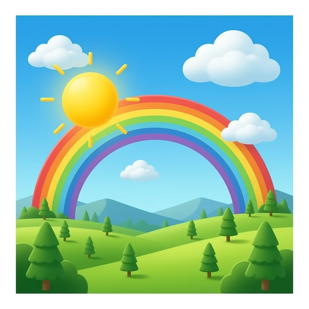 Arcoiris emoji