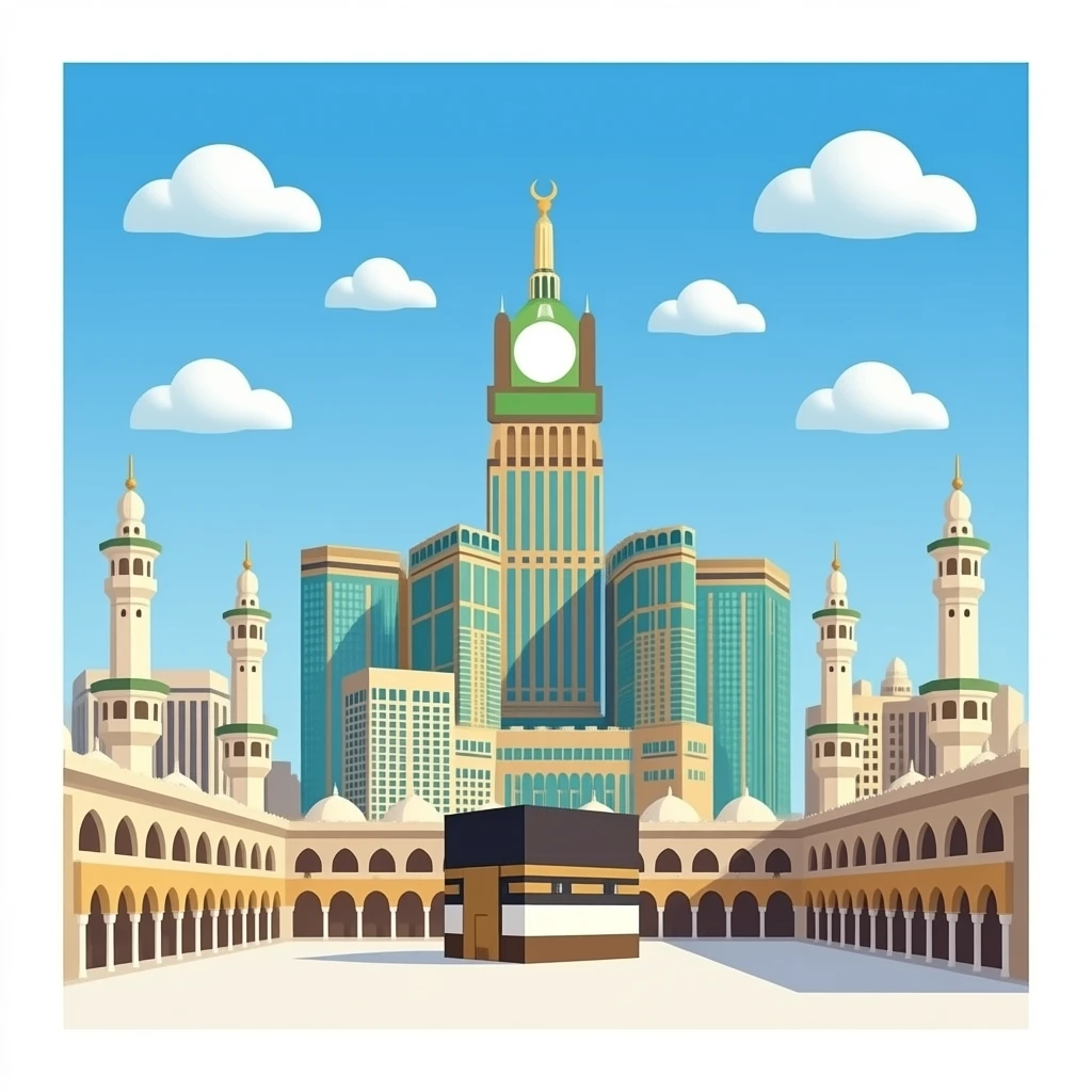 Saudi arabia makkah emoji