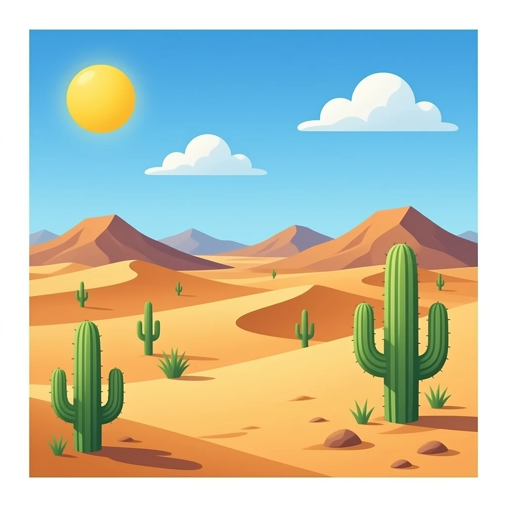 Deserto emoji