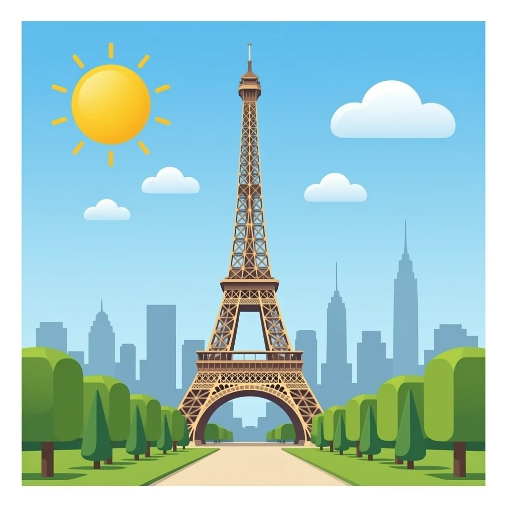 effil tower emoji