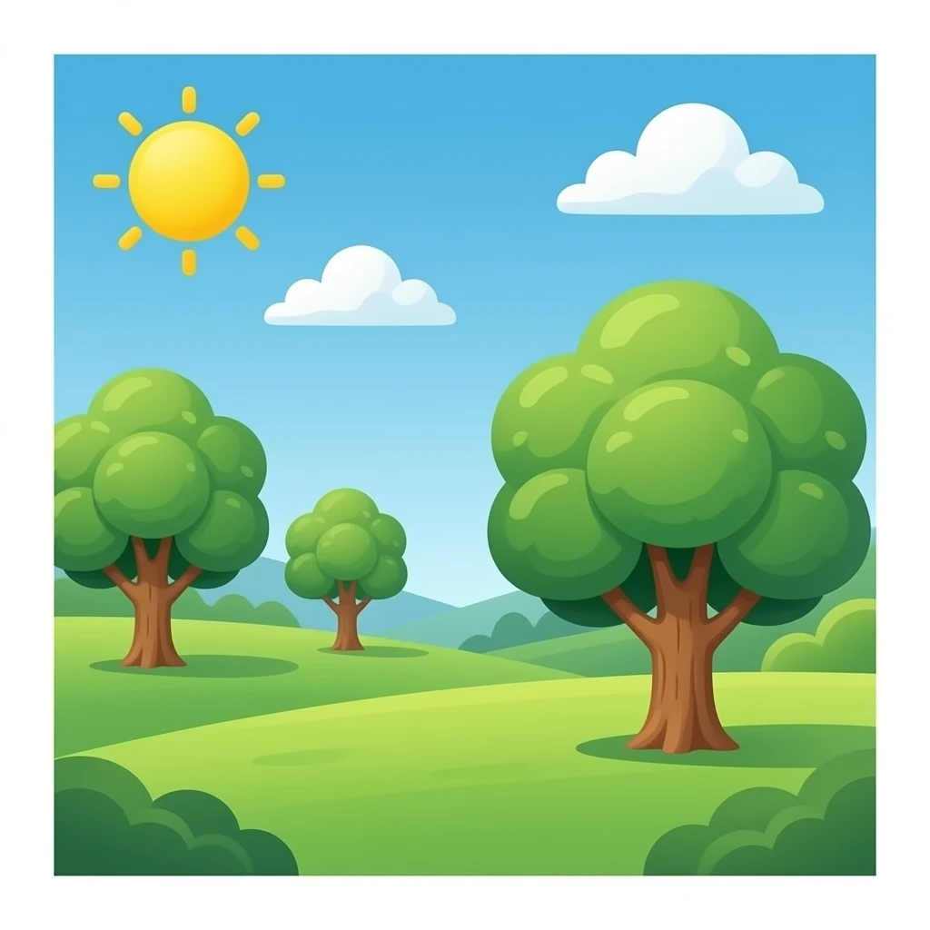 Bäume emoji