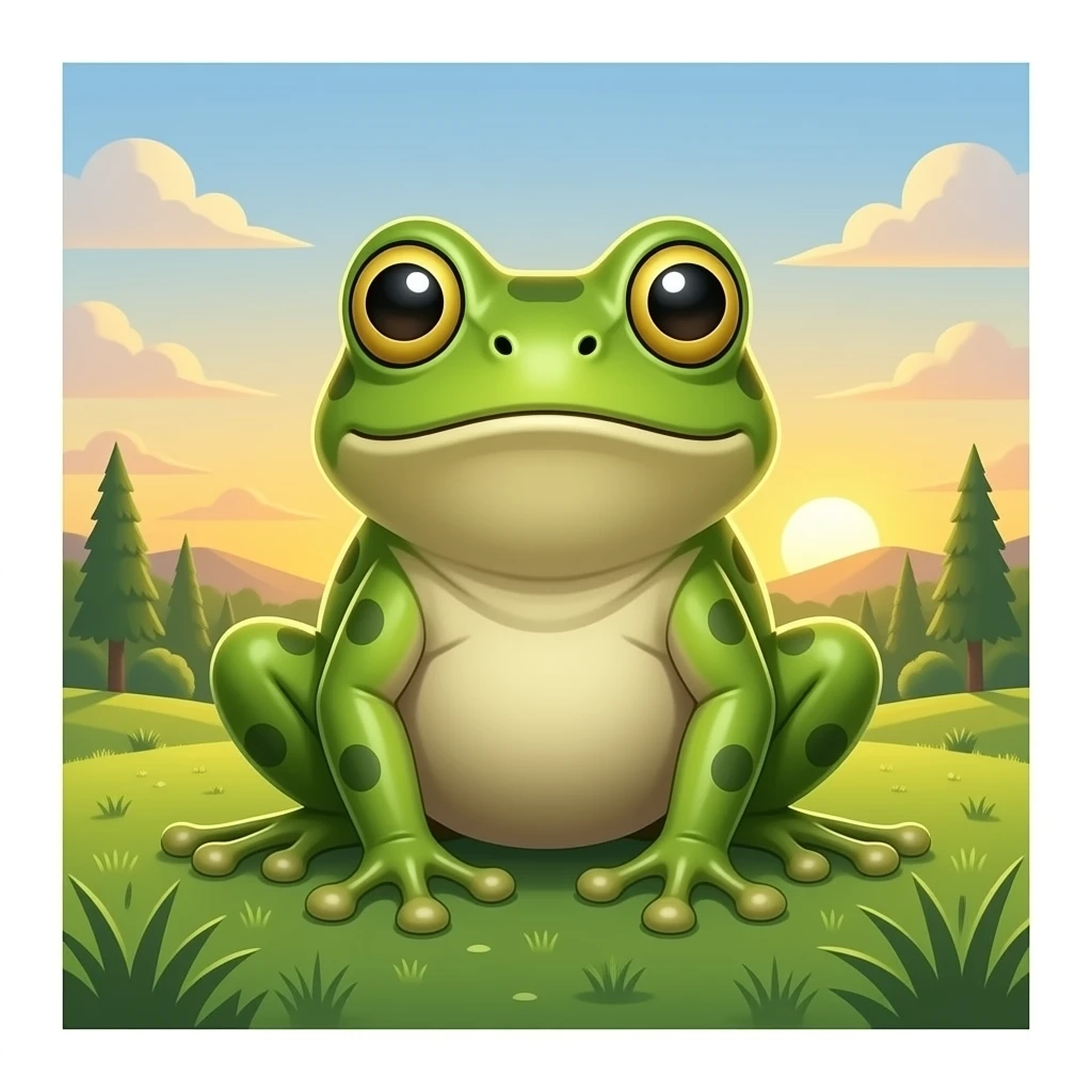🌄🐸 emoji
