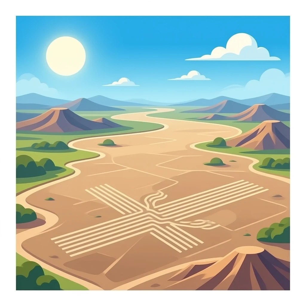 nazca lines flight emoji