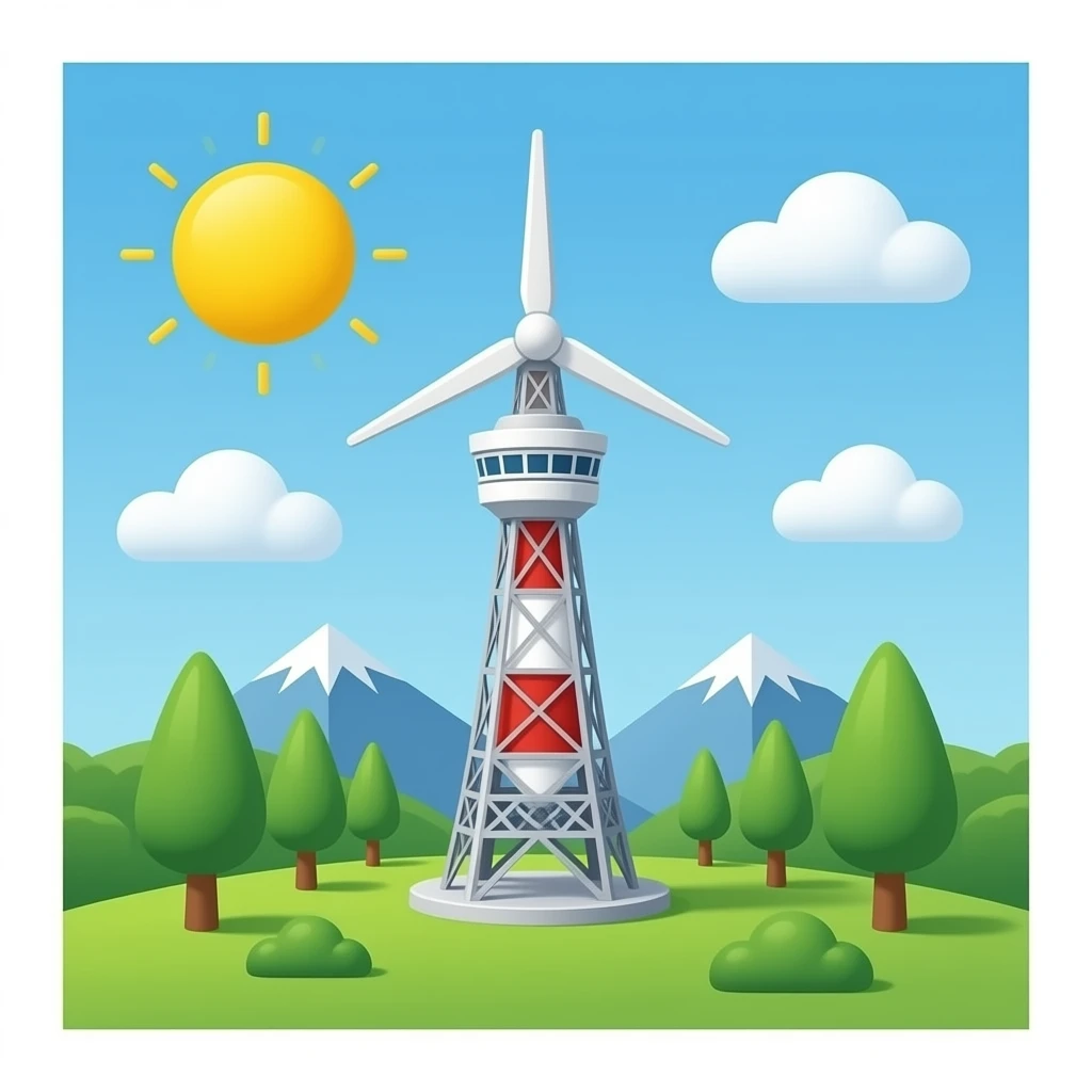 energy tower emoji