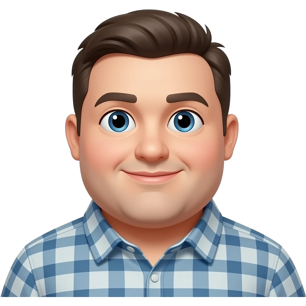 fat white emoji