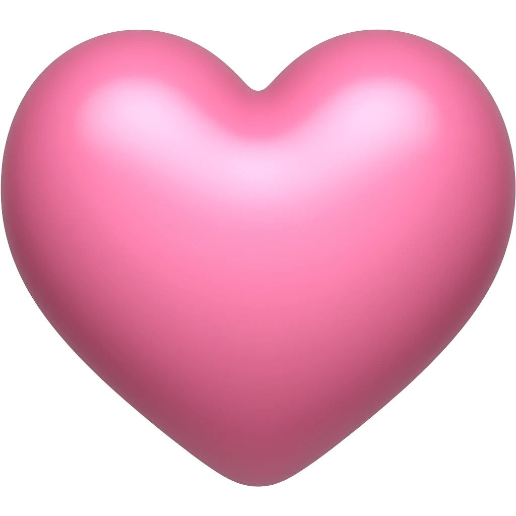 Herz hellrosa emoji