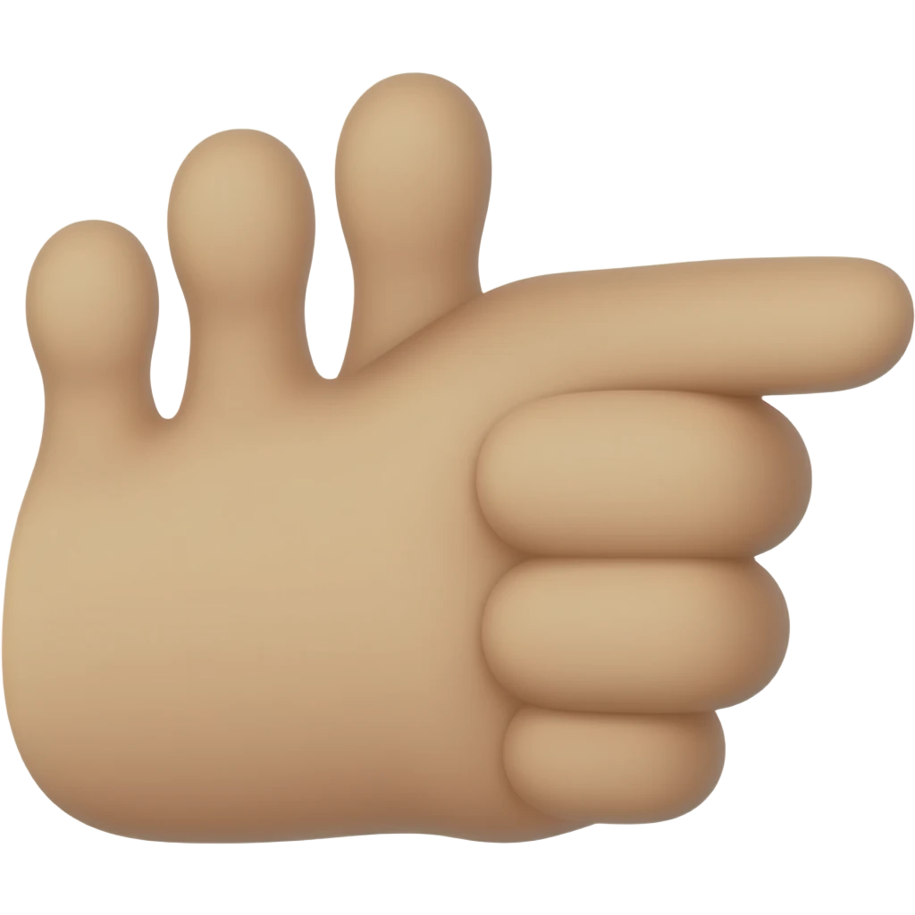Middle toe out emoji
