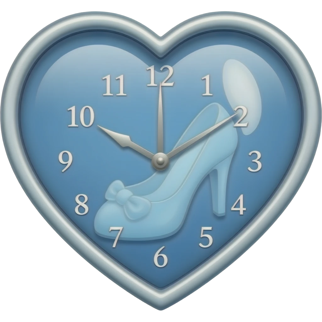 Cinderella clock emoji