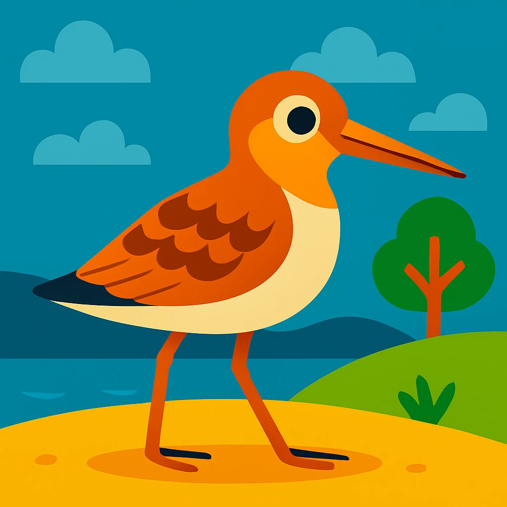 Sandpiper emoji