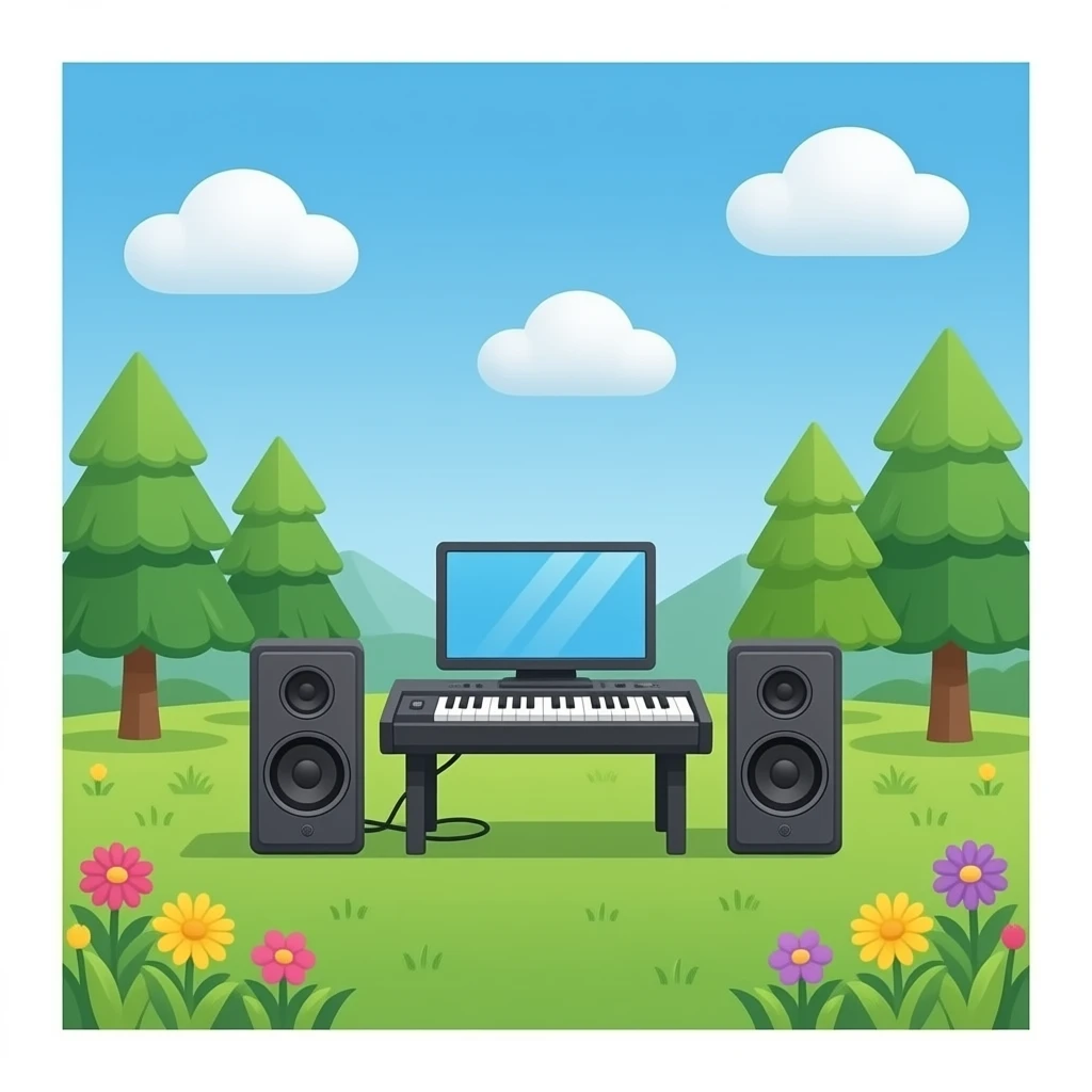 music studio emoji