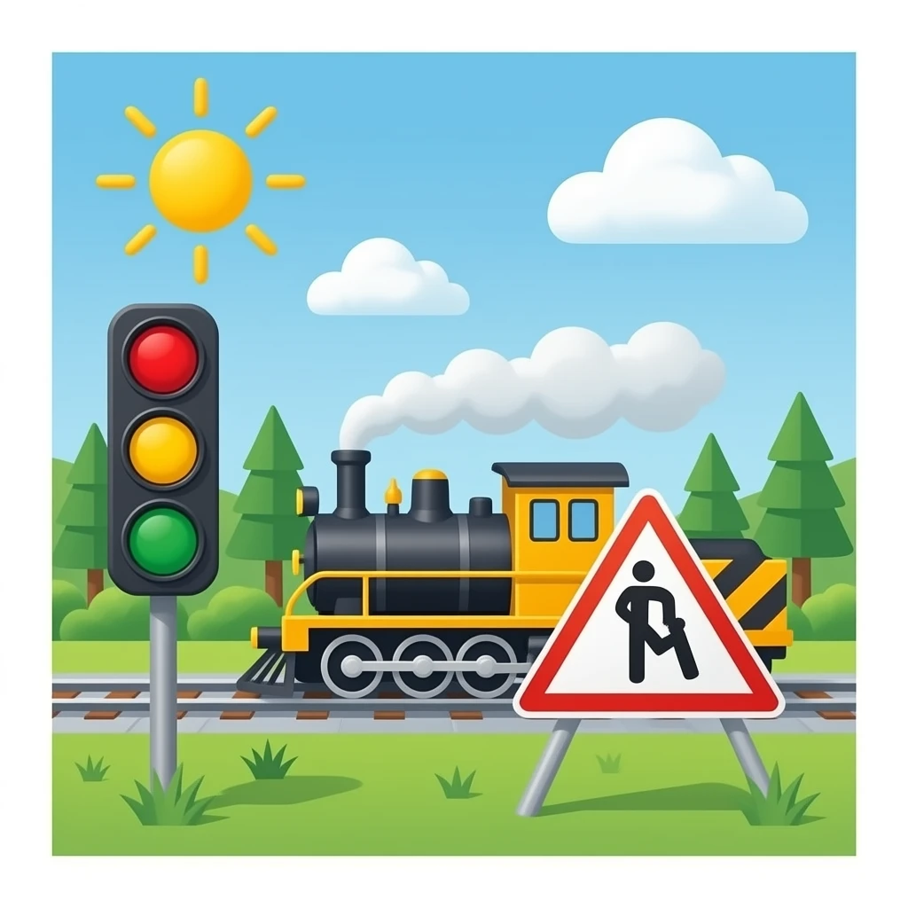 🚦🚧🚂 emoji