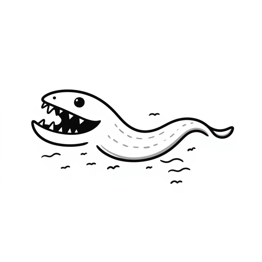 Moray eel emoji