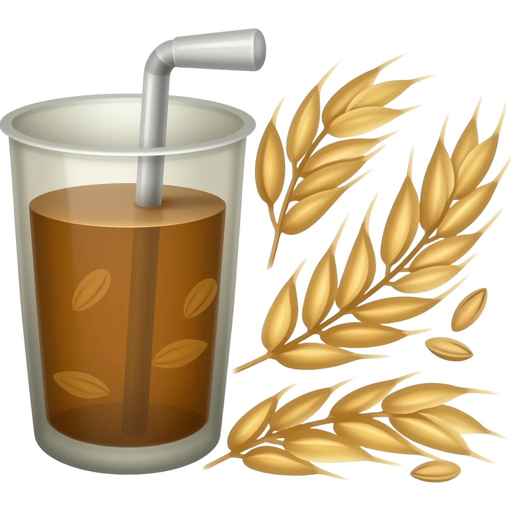 보리차 보리없이 emoji