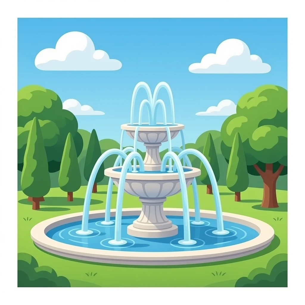 Fountains emoji