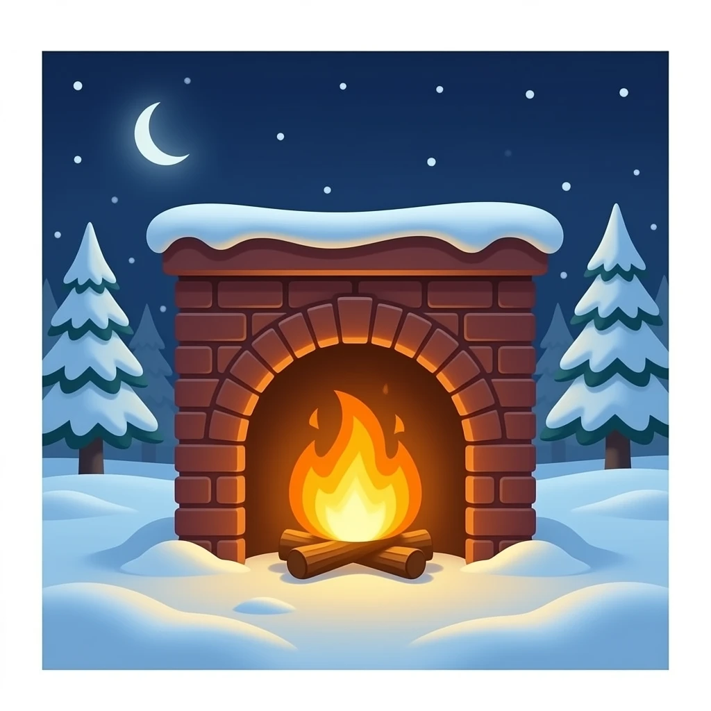 fireplace emoji