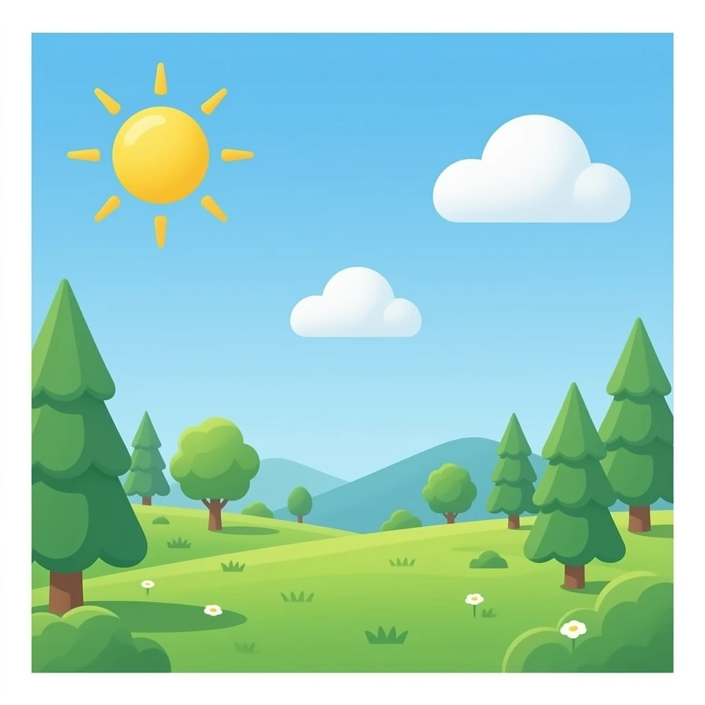 background blue pastel emoji