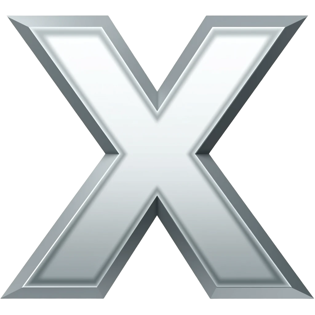 x emoji