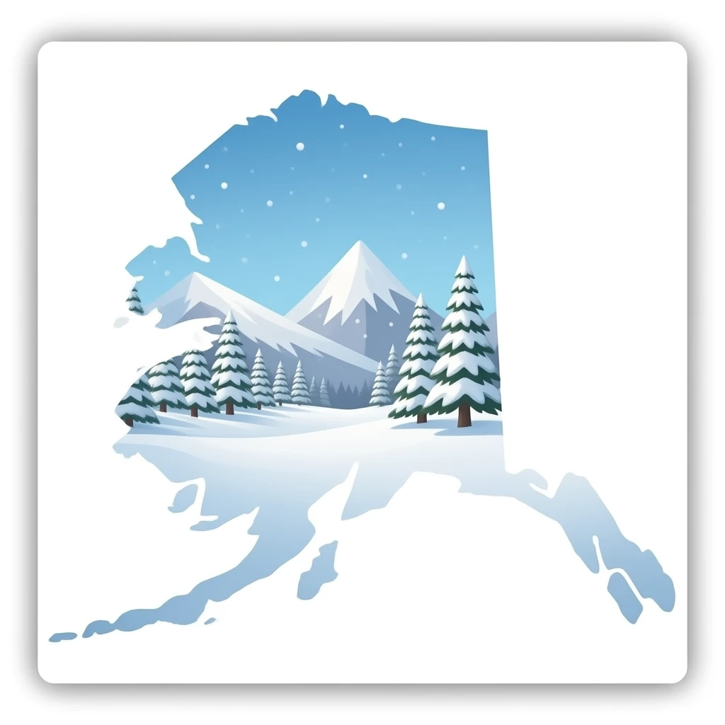 Alaska state emoji