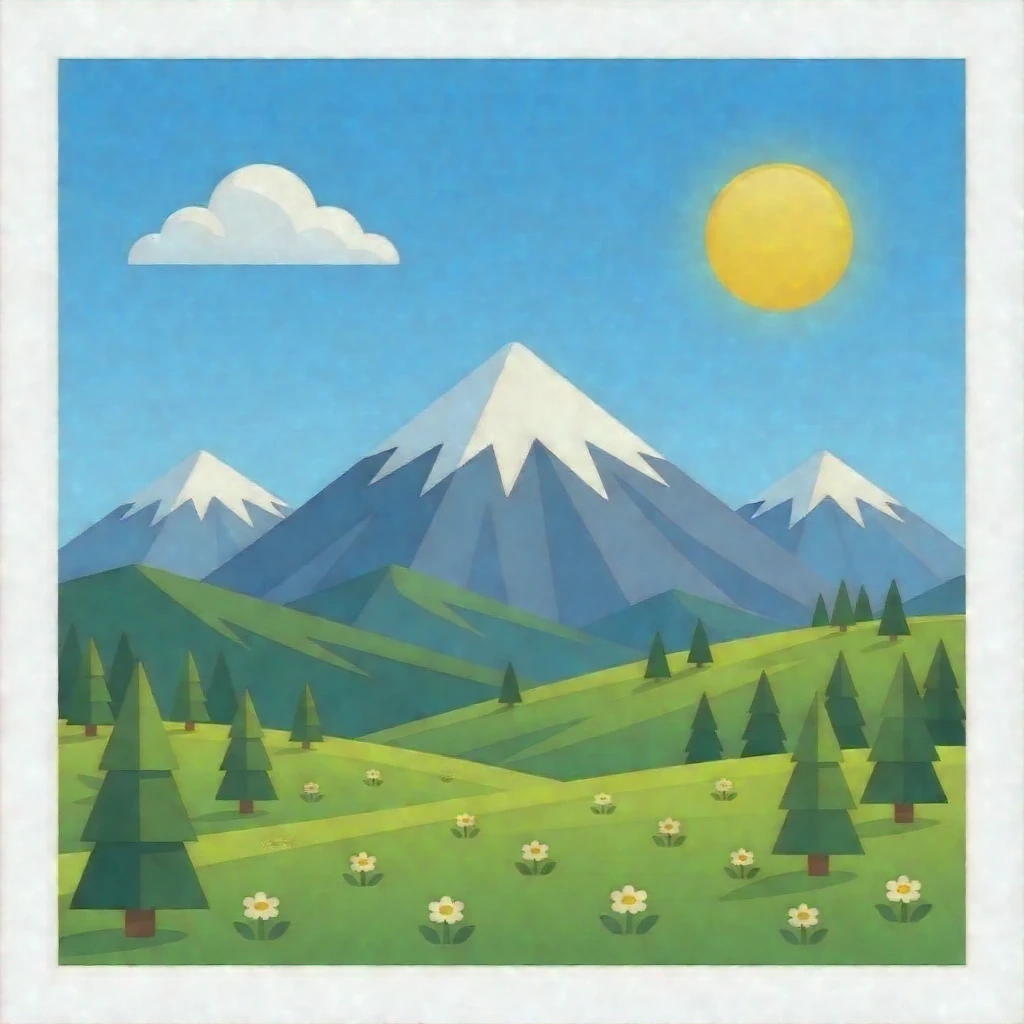 mountain emoji