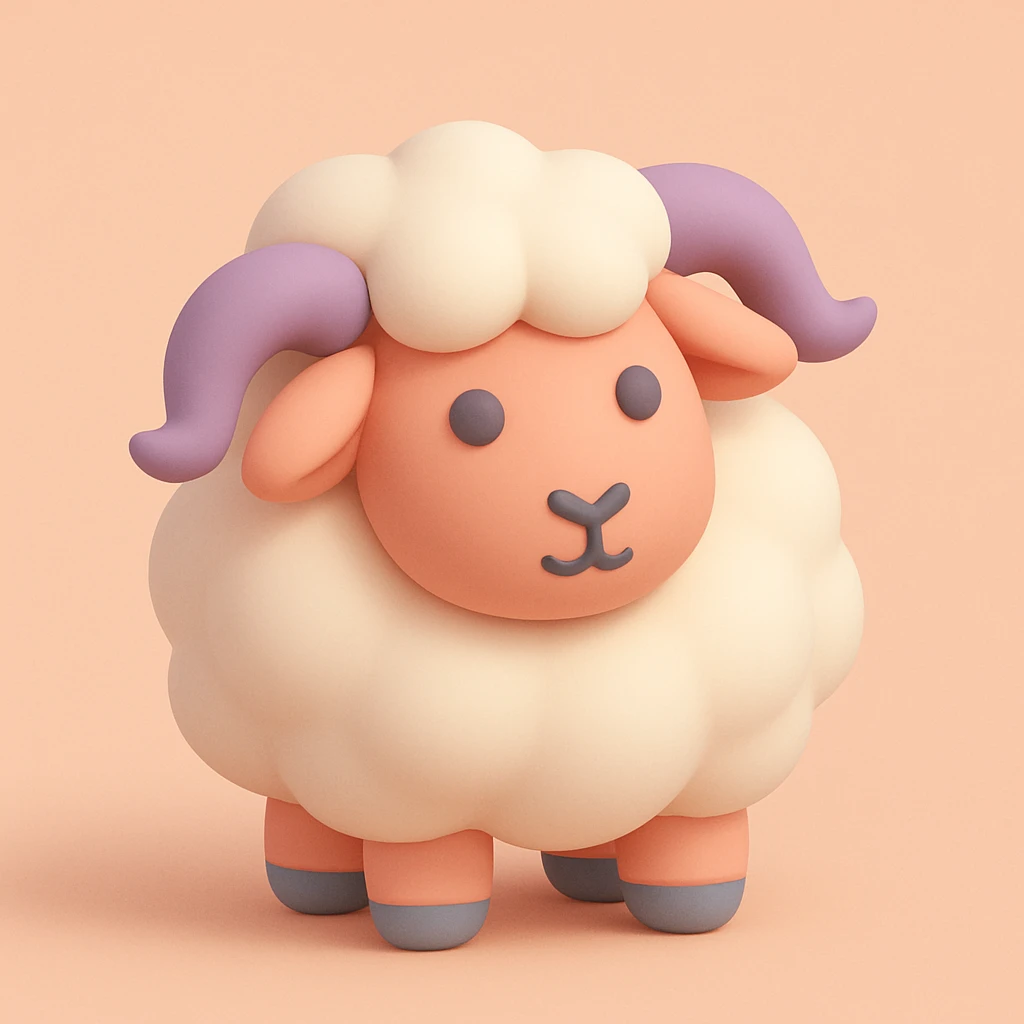 Sheep emoji