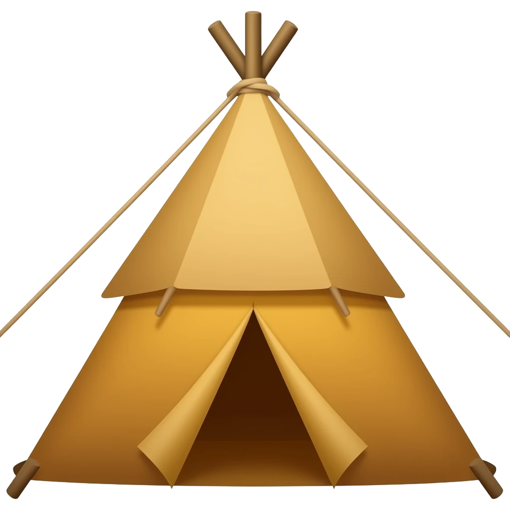 Camping icon emoji