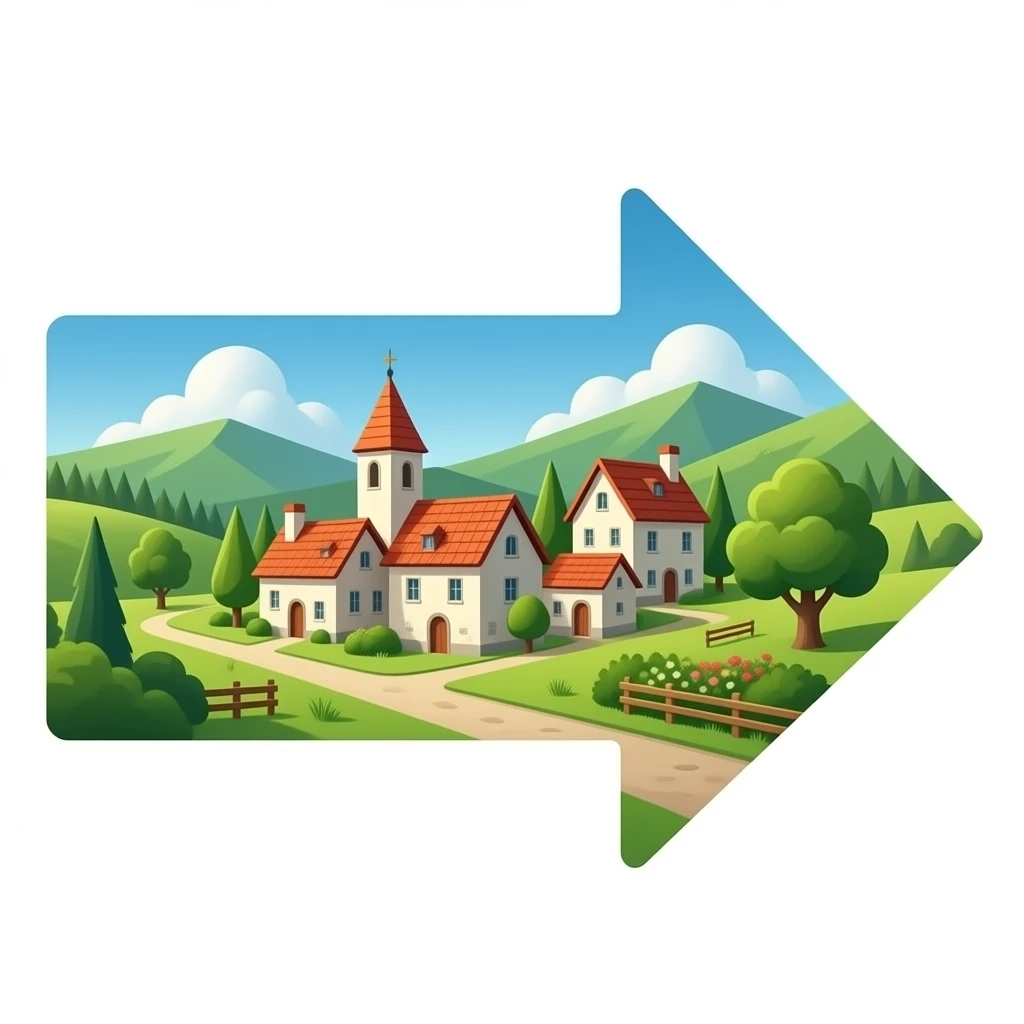 стрелочка в село лох emoji