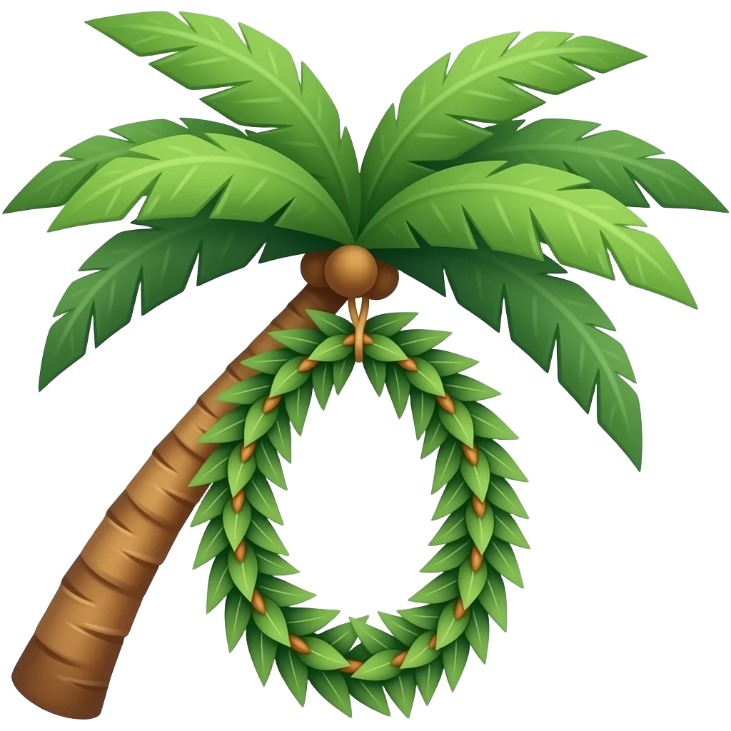 ti leaf lei emoji